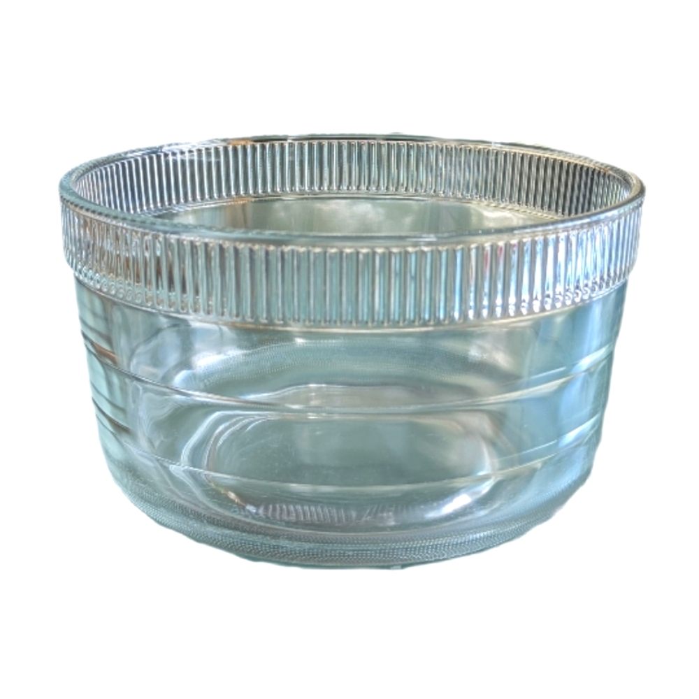 Vintage Glass Mixing / Serving Bowl